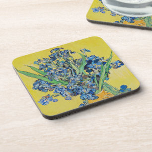 Irises Vincent van Gogh Poster Getränkeuntersetzer