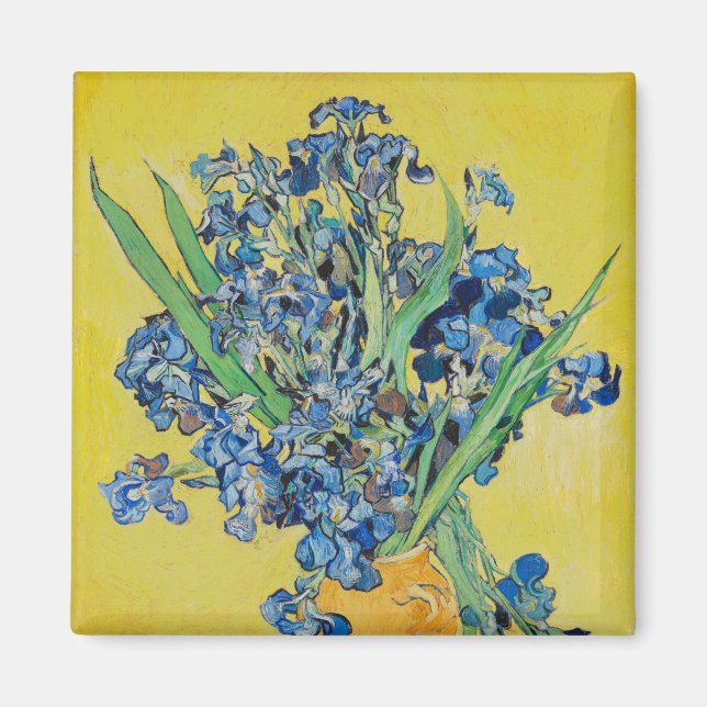 Irises Vincent van Gogh Poster Magnet (Vorne)
