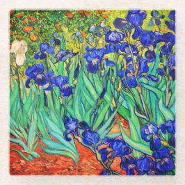 Irises von Vincent Van Gogh Glasuntersetzer