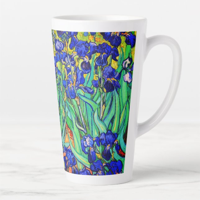 Irises von Vincent Van Gogh Milchtasse (Rechts)