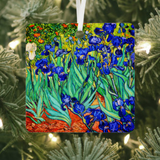 Irises von Vincent Van Gogh Ornament Aus Metall