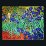 Irises von Vincent Van Gogh Puzzle<br><div class="desc">Vincent Van Gogh Irises 1889 gemalt ist es eines der Gemälde,  die er in Saint Paul-de-Mausole Asyl in Saint-Rémy-de-Provence in Frankreich erschuf. Es ist ein Ölgemälde. Diese kunstvolle Ölmalerei zeigt ein Feld von Iris-Blume-Pflanze.  Vincent Van Gogh war ein berühmter Künstler. Er war ein niederländischer Postimpressionist.
Dieses Gemälde ist öffentlich.</div>