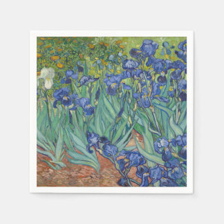 Irises von Vincent Van Gogh Serviette