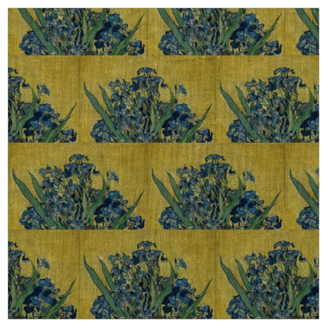 Irises von Vincent Van Gogh Stoff (Muster)