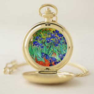 Irises von Vincent Van Gogh Taschenuhr