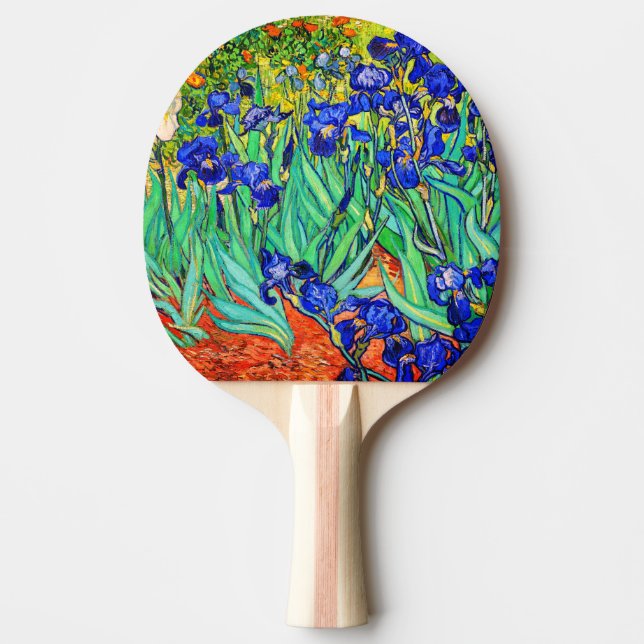 Irises von Vincent Van Gogh Tischtennis Schläger (Vorderseite)