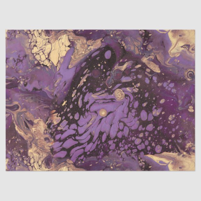 Irisgoldfarben wirbeln: seidenpapier (Vorderseite)