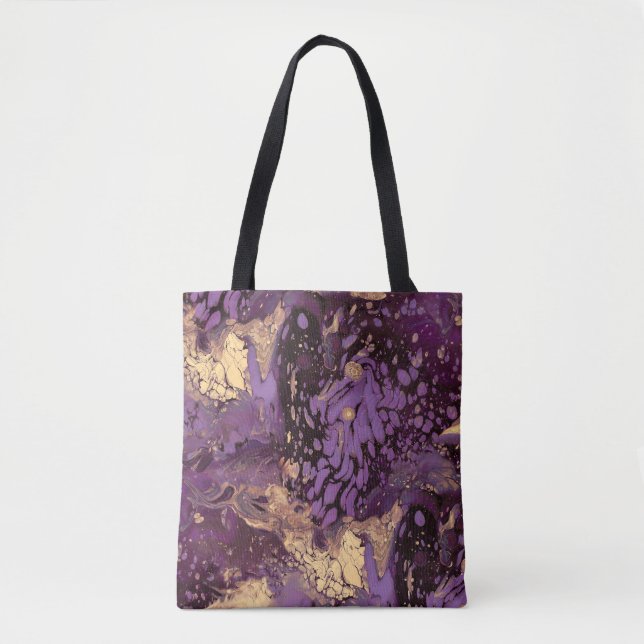 Irisgoldfarben wirbeln: tasche (Vorderseite)