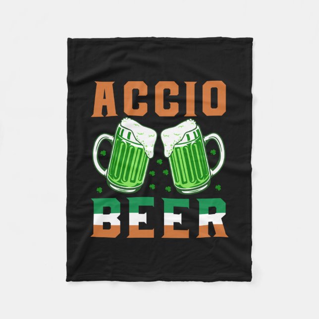 Irish Acio Beer Fleecedecke (Vorderseite)