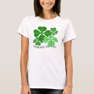 Irish All-Way-Kleeblatt T-Shirt