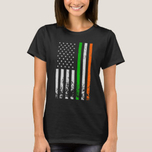 Irish American Flag Ireland Flag ST PATRICKS DAG T-Shirt