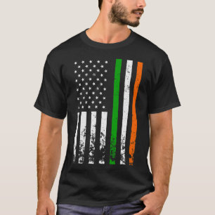 Irish American Flag Ireland Flag ST PATRICKS DAG T-Shirt