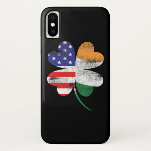 IRISH AMERICAN FLAG Irland Kleeblatt St Patricks D Case-Mate iPhone Hülle