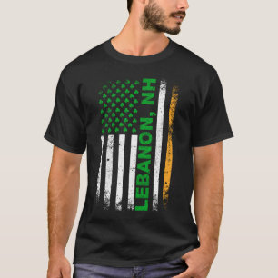 Irish American Flag Libanon, NH T-Shirt
