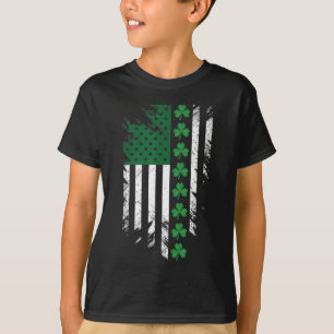 Irish American Flag St. Patrick's Day T-Shirt