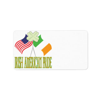 Irish American Pride Adressaufkleber