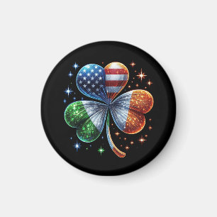 Irish-amerikanische Flagge ST. PATRICK'S DAY Magnet