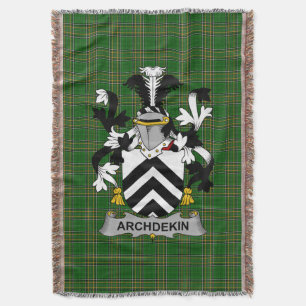 Irish Archdekin Coat of Arms Familienwappen Irland Decke