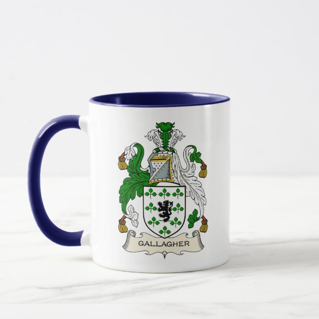 Irish Arms - Gallagher Tasse (Links)