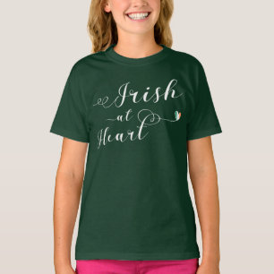 Irish At Heart T-Shirt, Irland T-Shirt