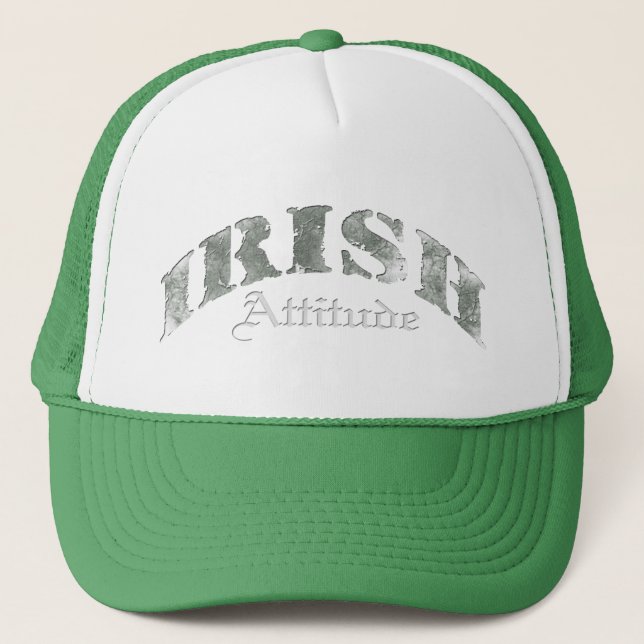 Irish Attitude Distance Truckerkappe (Vorderseite)