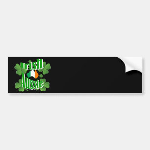 Irish aussie autoaufkleber