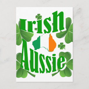 Irish aussie postkarte