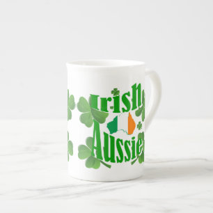Irish aussie prozellantasse