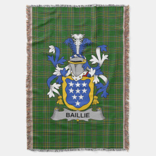 Irish Baillie Coat of Arms Familienwappen Irland Decke