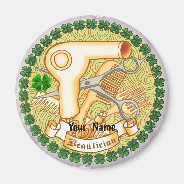 Irish Beautician Magnet (Vorne)