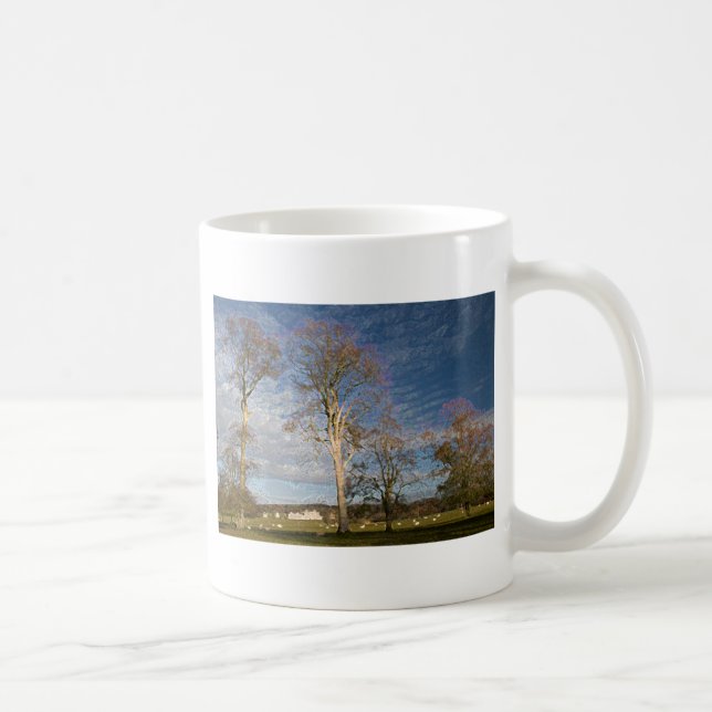Irish Beech Trees Kaffeetasse (Rechts)