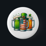 Irish Beer Ireland St Patricks Day Drinking Party Button<br><div class="desc">Irish Beer Ireland St Patricks Day Drinking Party</div>