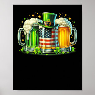 Irish Beer Ireland St Patricks Day Drinks Party Poster