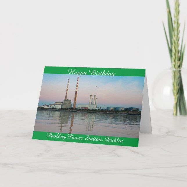 Irish Birthday Card Karte (Vorderseite)