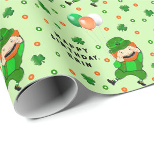 Irish Birthday Gift Geschenkpapier