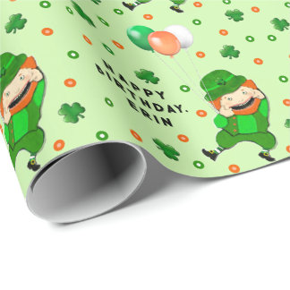 Irish Birthday Gift Geschenkpapier