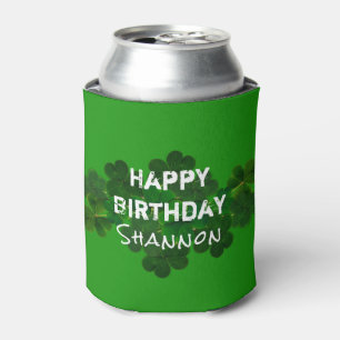 Irish Birthday Personalisiert Drink Coozie Dosenkühler