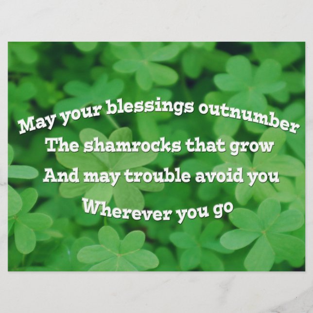 Irish Blessing (Vorderseite)