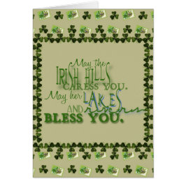 Irish Blessing Card