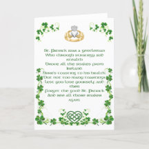 Irish Blessing Card aus Irland Option 8