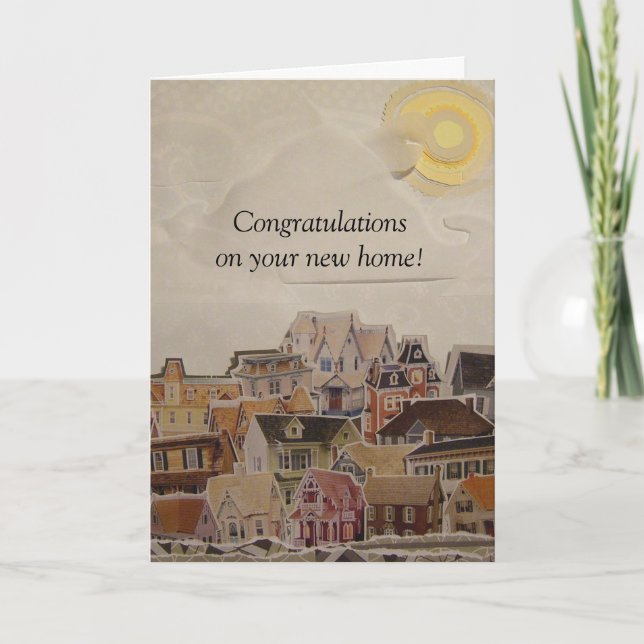 Irish Blessing Housewarming - Karte (Vorderseite)