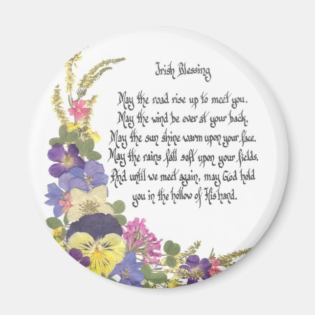Irish Blessing Magnet (Vorne)
