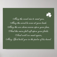 Irish Blessing May The Road Rise Up To Meet You