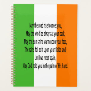 Irish Blessing Planer