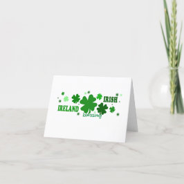 Irish Blessing St. Patrick's Day Karte