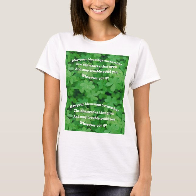 Irish Blessing T-Shirt (Vorderseite)