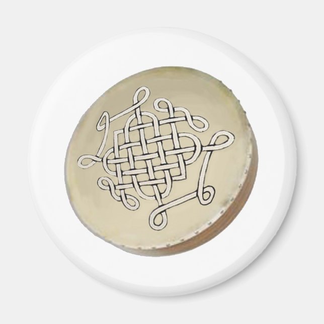 Irish Bodhran - Irish Step Dance Magnet (Vorne)