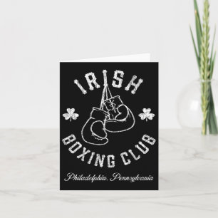 Irish Boxing Club - Boxhandschuhe Philadelphia Karte