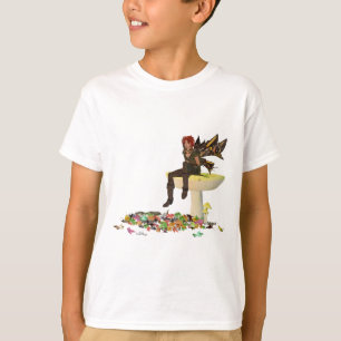 Irish Boy Fairy auf Mushroom Boy's T - Shirt