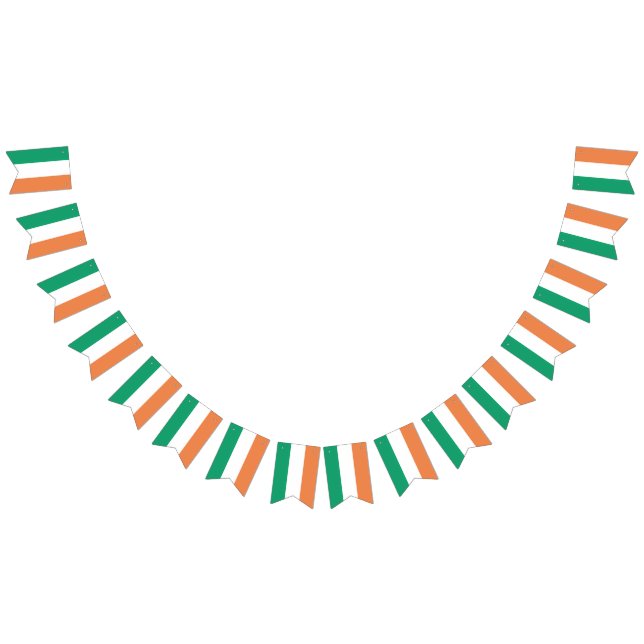 Irish Bunting Flags - Zeigen Sie Ihren irischen St Wimpelkette (Alle)